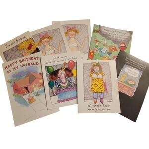 Renaissance Rhinestones Sarcastic, Funny Greeting Cards 6 Cards, 3 Envelopes